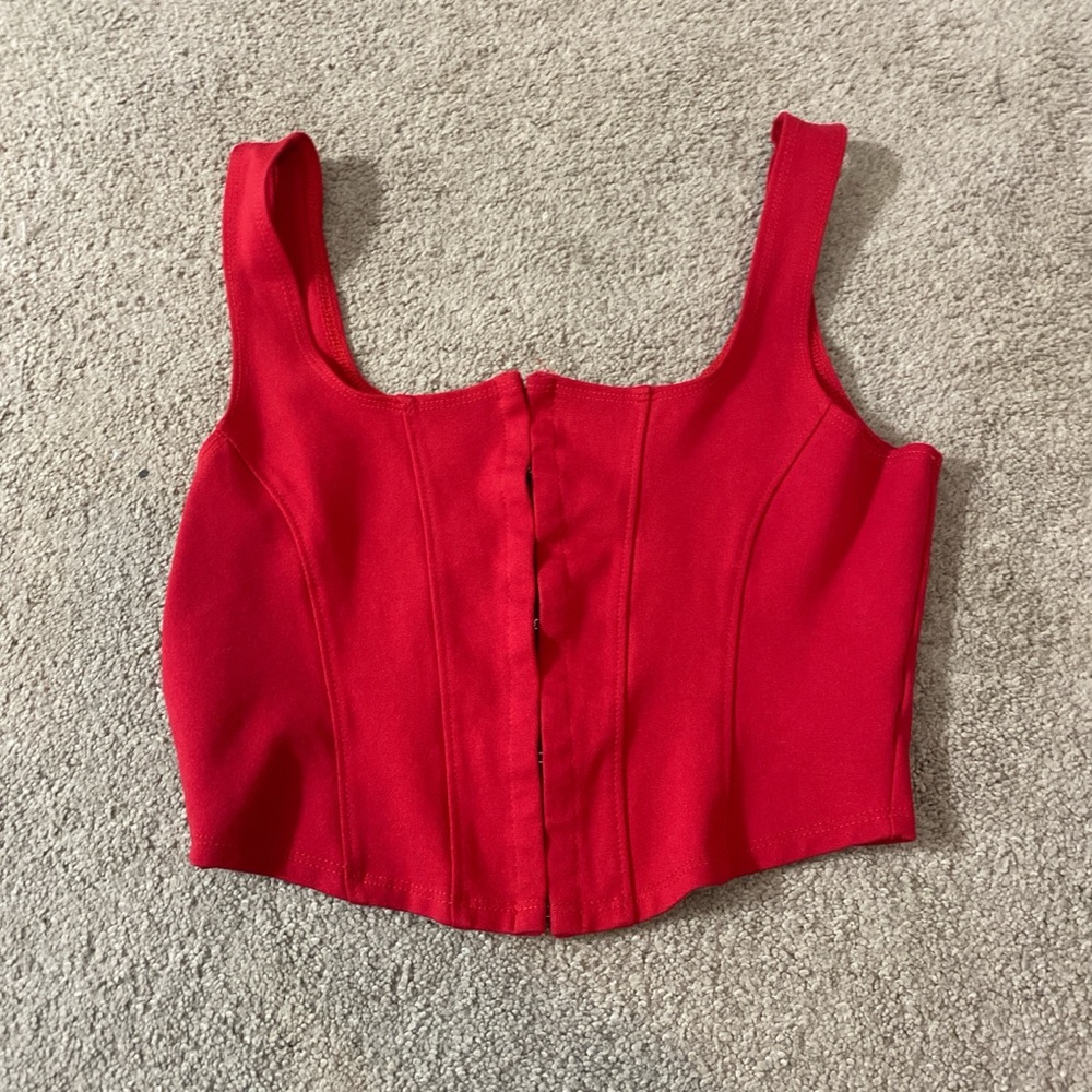 Stretchy, corset, tank top, never worn